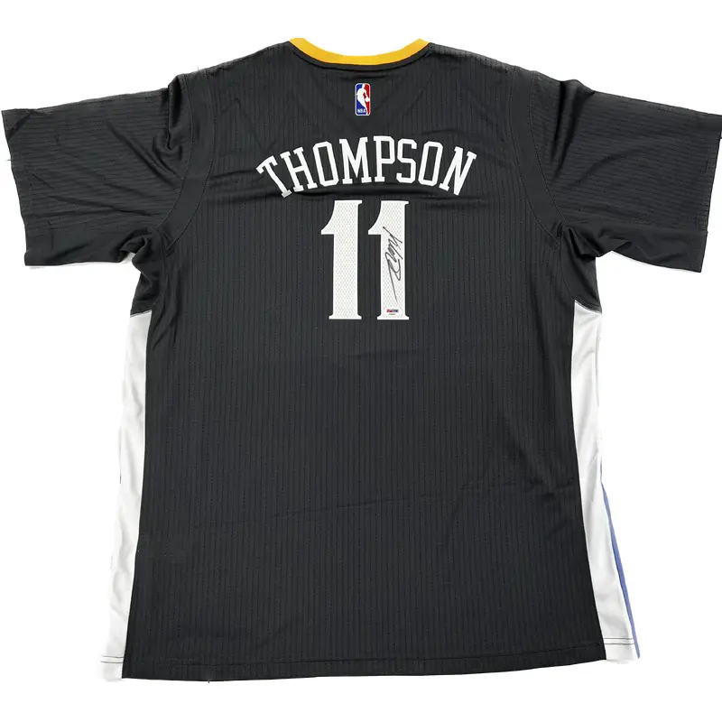 Klay Thompson signed jersey PSA/DNA Golden State Warriors Autographed