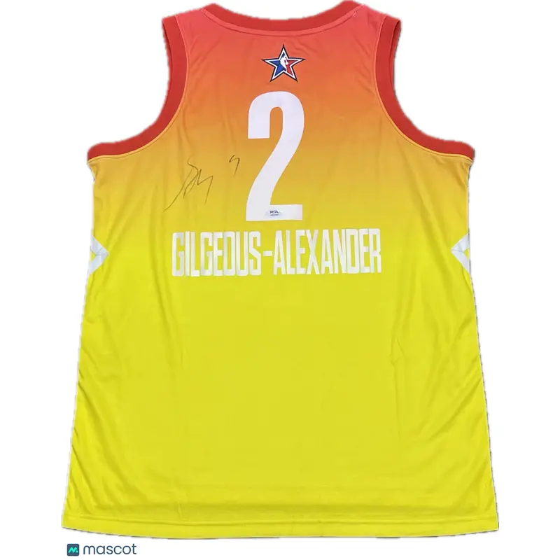 Shai Gilgeous-Alexander Signed  All-Star Jersey PSA Autographed