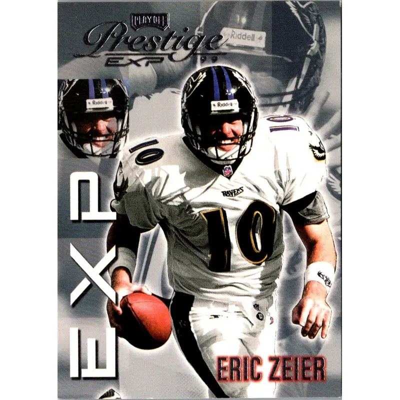 1999 Playoff Prestige EXP Eric Zeier #EX70