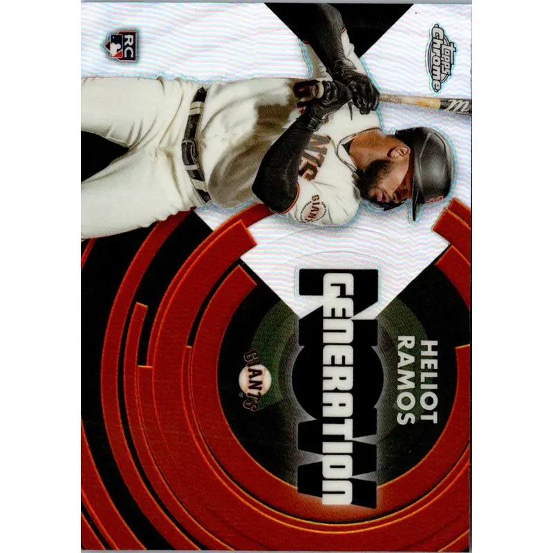 2022 Topps Chrome Update Generation Now Heliot Ramos #GNC-18
