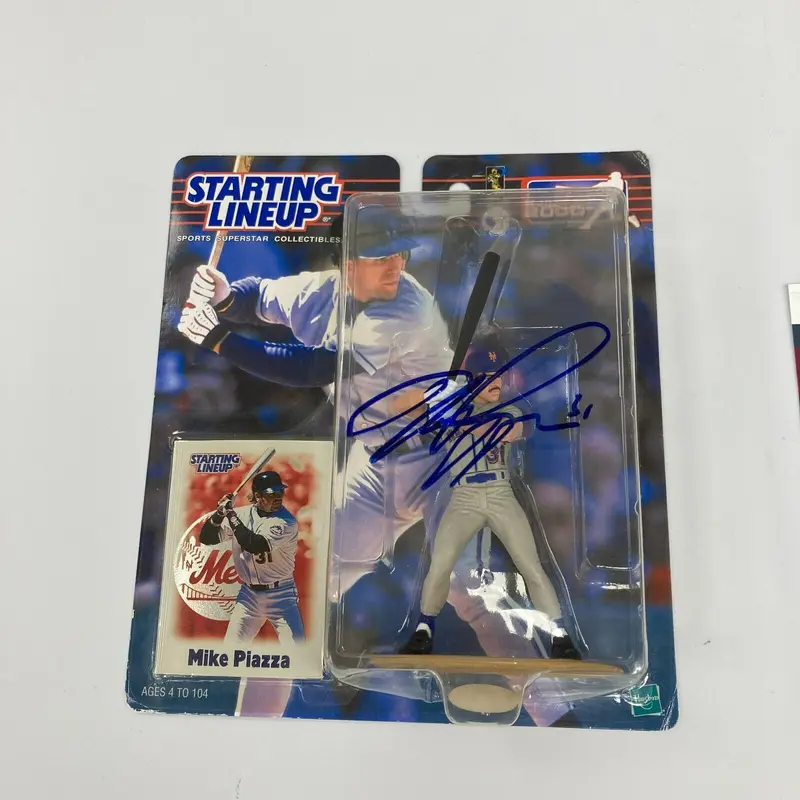 Mike Piazza Signed Autographed Starting Lineup SLU With JSA COA