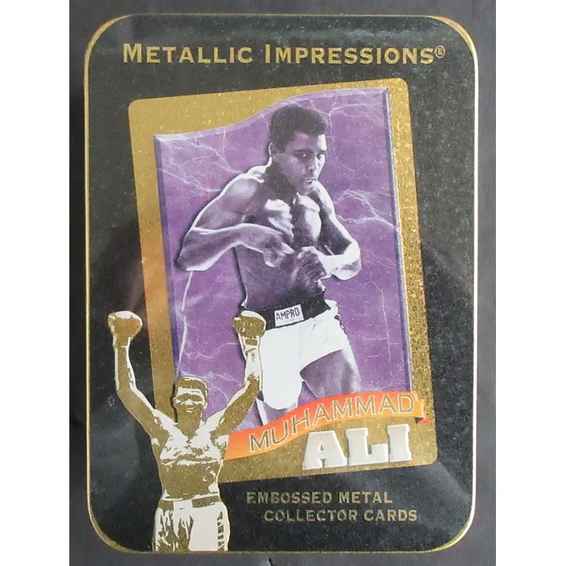 1995 Metallic Impressions Muhammad Ali Factory Set