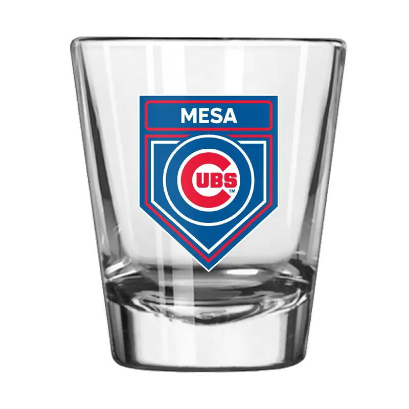 Chicago Cubs Mesa 2024 Cactus League 2oz Shot Glass