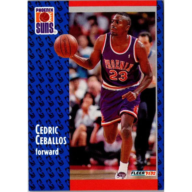 1991 Fleer Cedric Ceballos #339