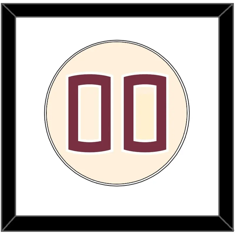 Florida State Baseball Number - Alternate Gold (2016-2018) - Single Mat 1