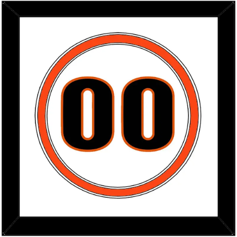 San Francisco Number - Home White (1994-1999) - Double Mat 1