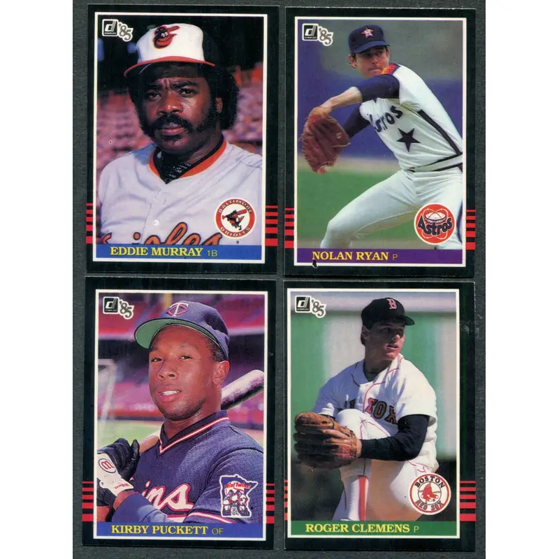 1985 Donruss Baseball Complete Set EX/MT NM (660) (25-028)
