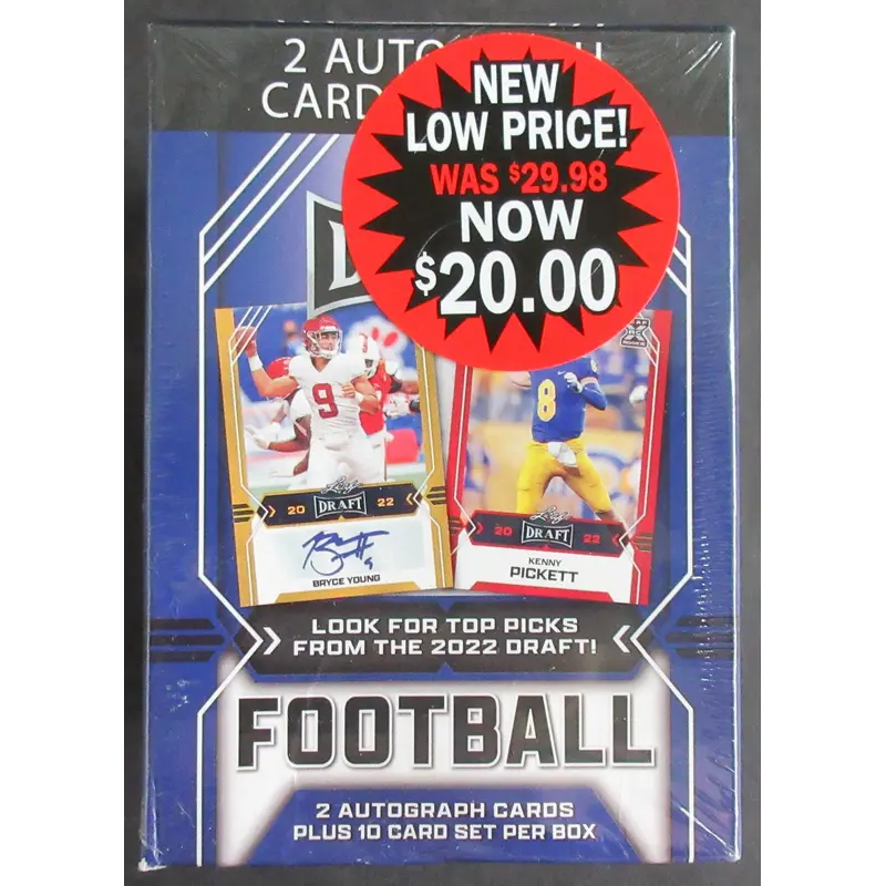 2022 Leaf Draft Football Blaster Box (10+2)