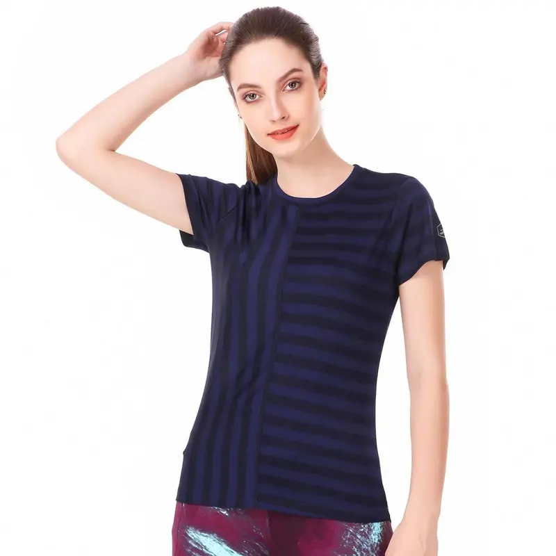 ReDesign Cotton Stripes T-shirt | Women | KIBI Sports