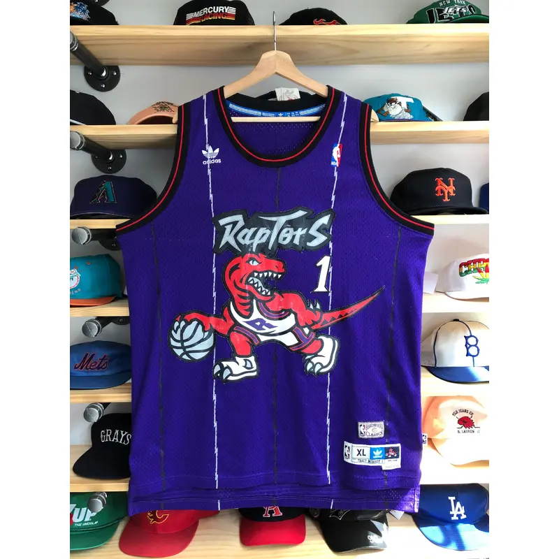 2011 Adidas Hardwood Classics Toronto Raptors Tracy McGrady Jersey Size XL