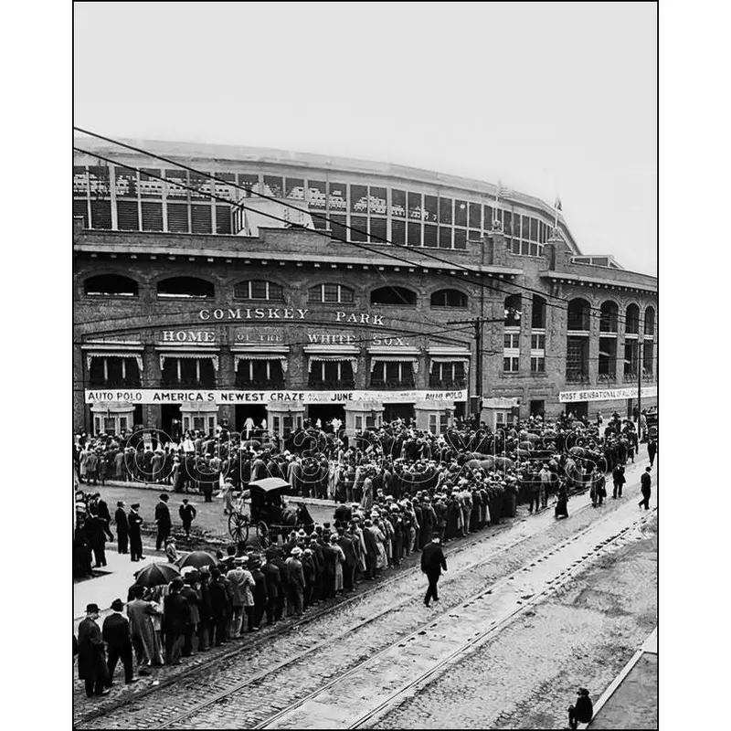 1913 Comiskey Park 8X10 Photo - Chicago White Sox - 2099