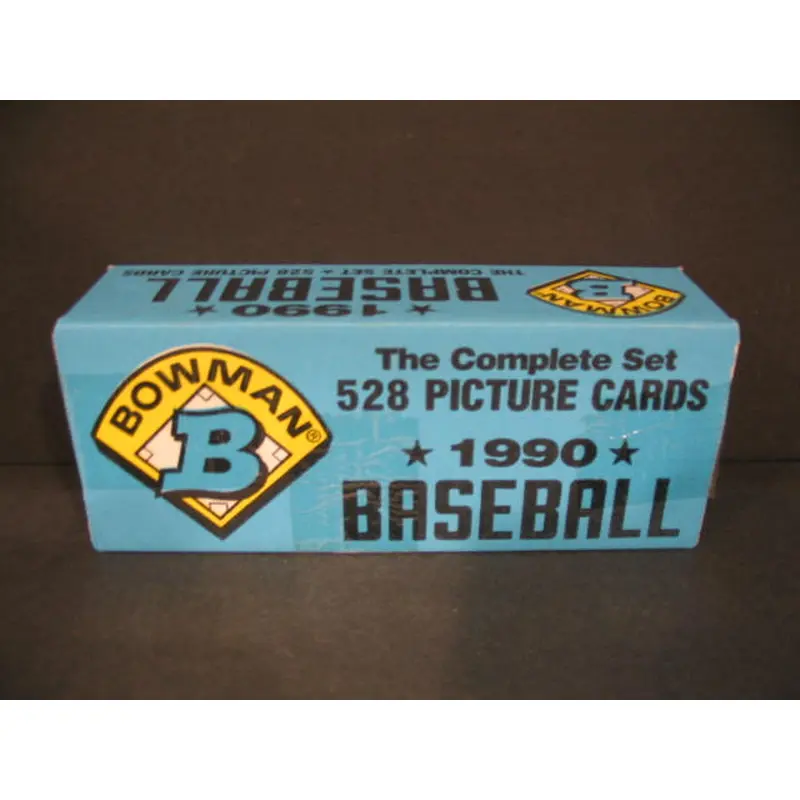 1990 Bowman Baseball Factory Set (Blue) (Authenticate)
