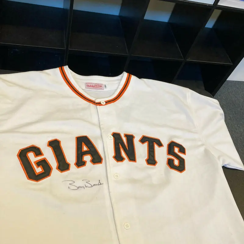 Barry Bonds Signed Authentic San Francisco Giants Game Model 660 HR Jersey JSA