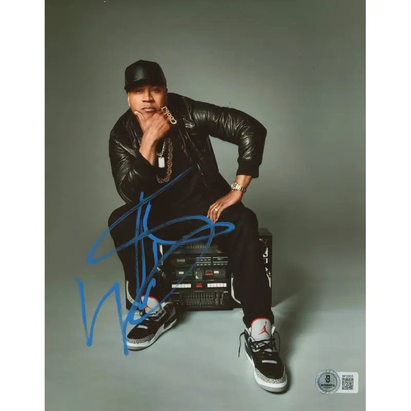 L.L. Cool J Rapper Authentic Signed 8x10 Photo Autographed BAS #BP32625