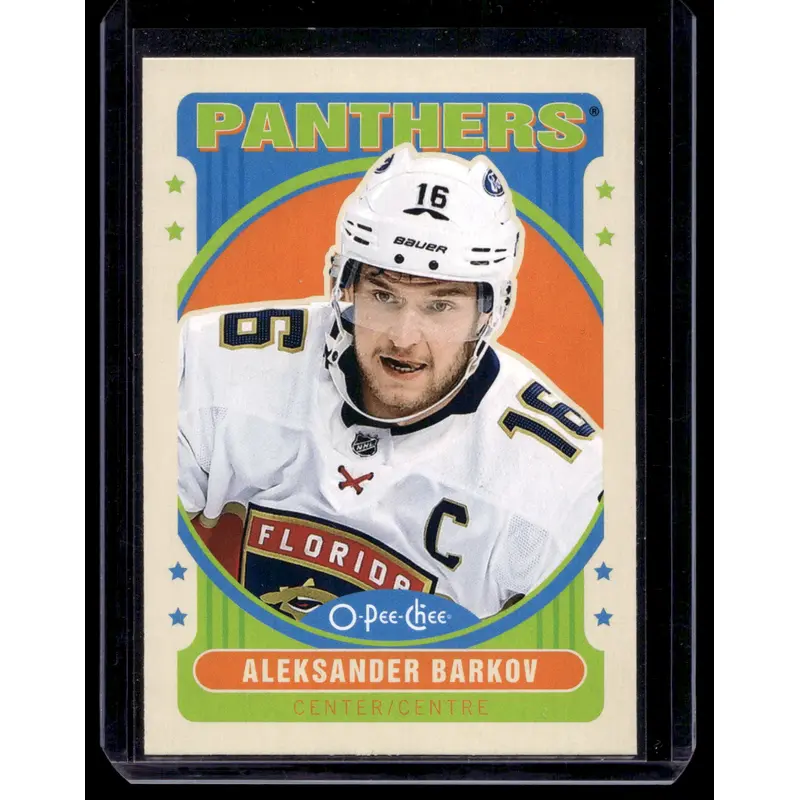 2021-22 O-Pee-Chee - Retro Blank Back - Aleksander Barkov #495