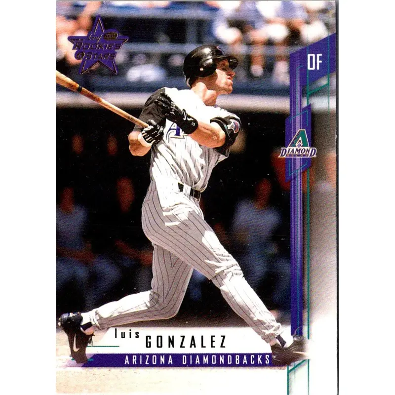 2001 Leaf Rookies & Stars Luis Gonzalez #20