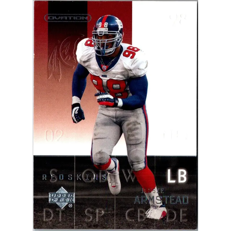 2002 Upper Deck Ovation Jessie Armstead #88