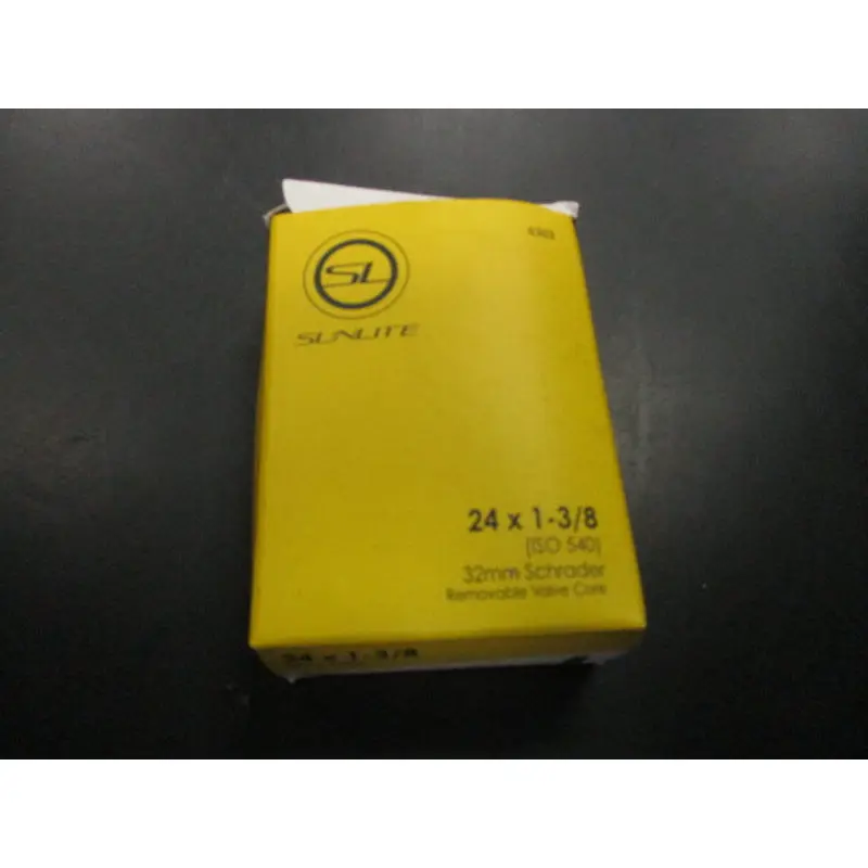 Used Sunlite 24 X 1 - 3/8 Bicycle Inner Tube