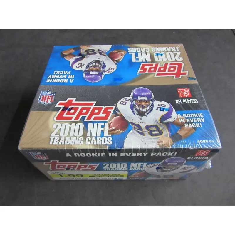 2010 Topps Football Box (Retail) (24/12)