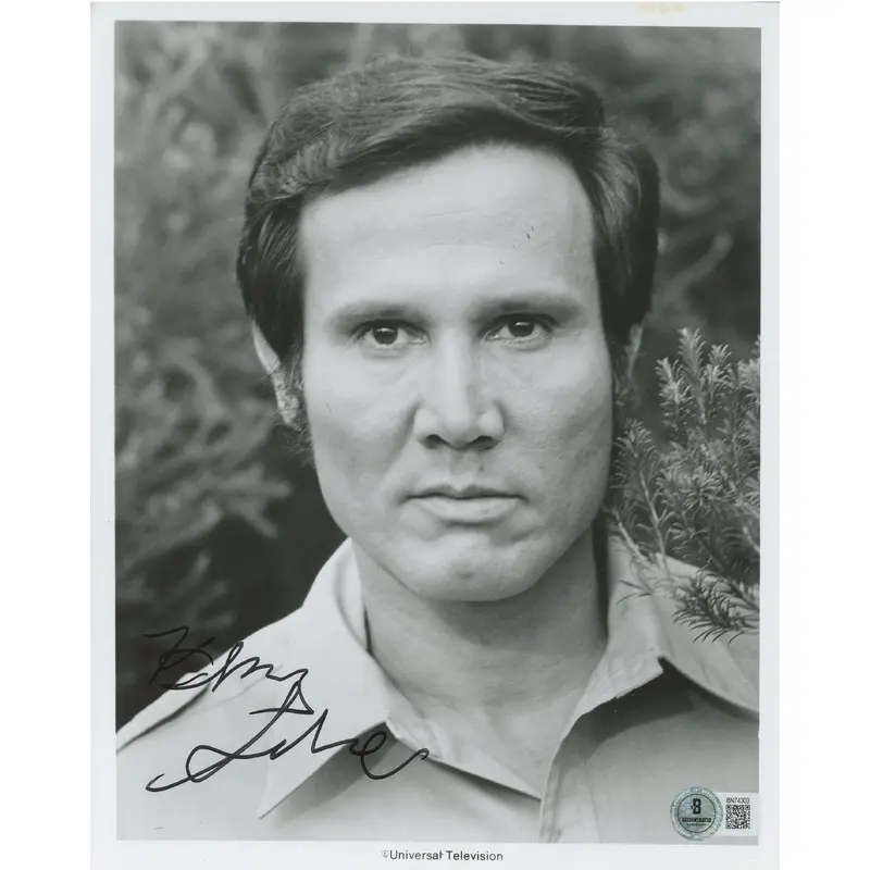 Henry Silva Ocean's 11 Authentic Signed 8x10 Photo Autographed BAS #BN74303