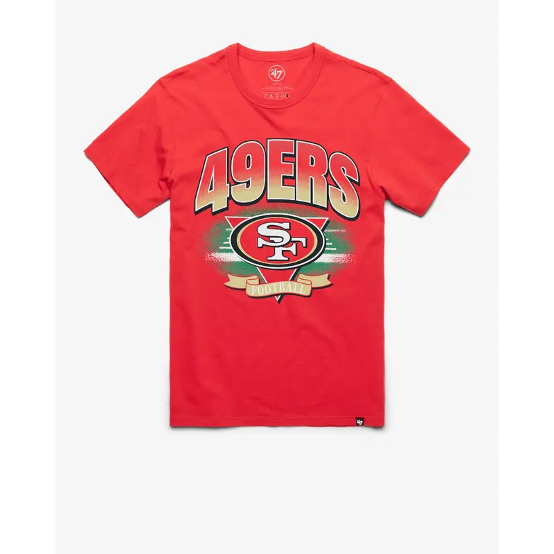 SAN FRANCISCO 49ERS ARENA FADE '47 FRANKLIN TEE