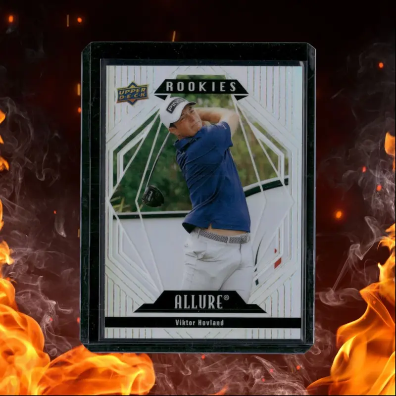 2024 Upper Deck Portfolio Golf Viktor Hovland Allure Rookie #AR-VH