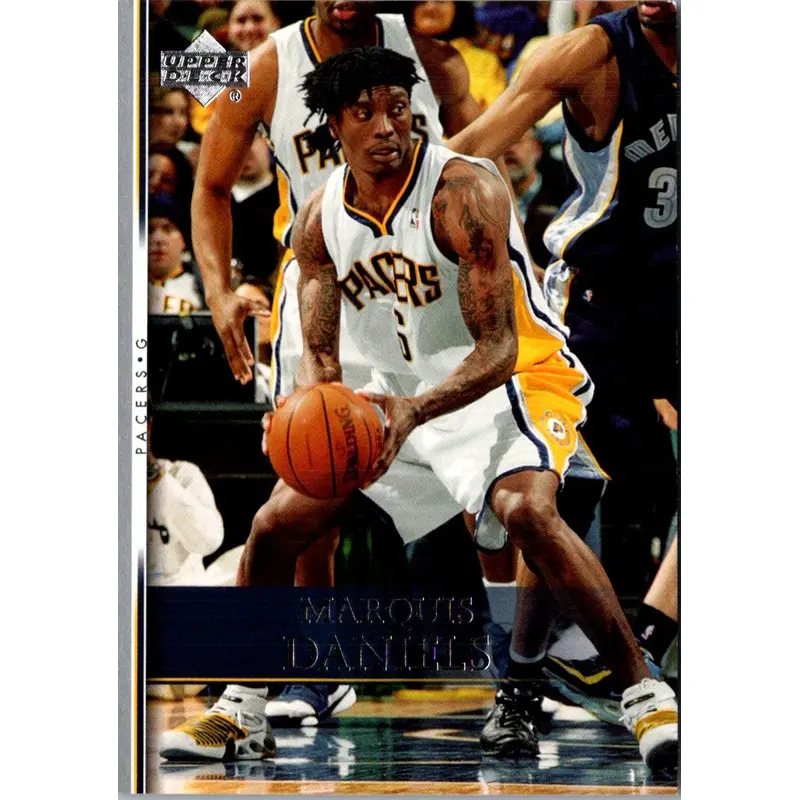 2007 Upper Deck Electric Court Gold Marquis Daniels #131