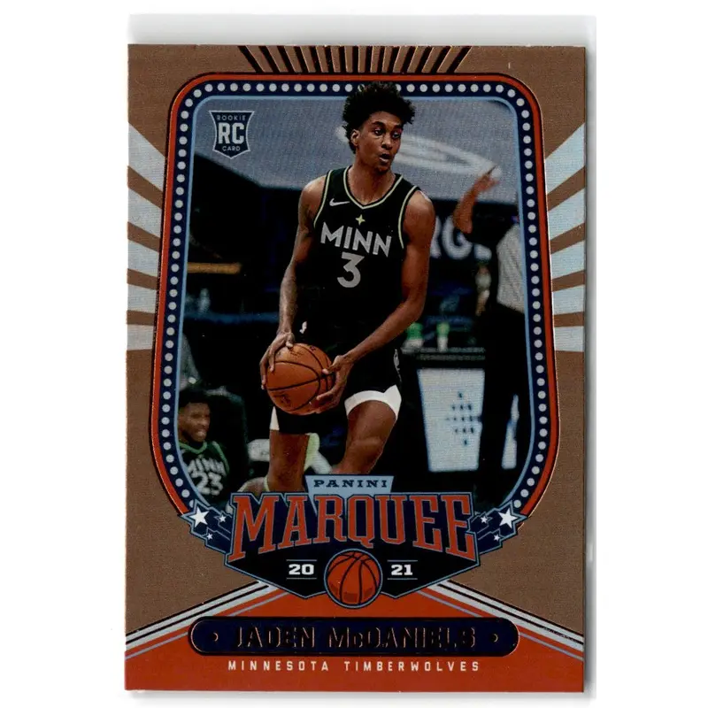 2020 Panini Chronicles Jaden McDaniels #238 Rookie