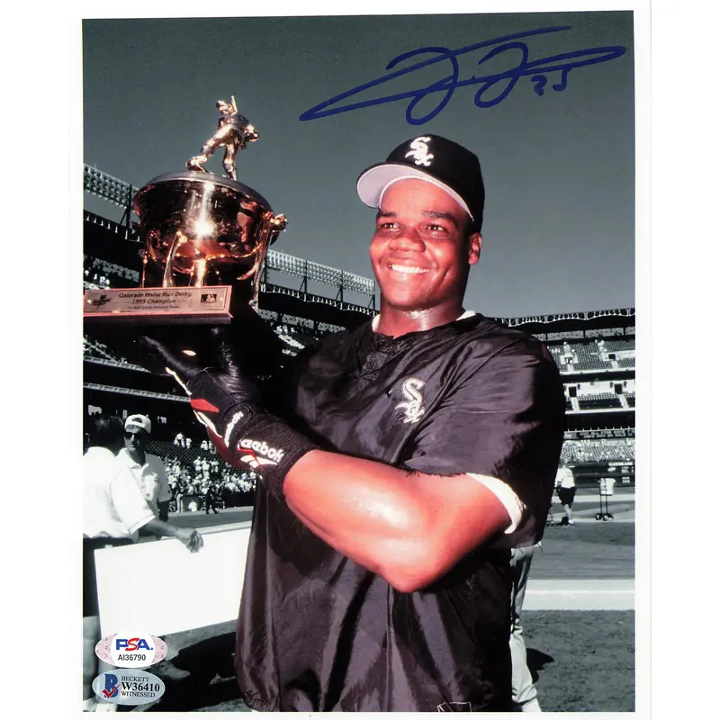 Frank Thomas signed 8x10 photo Chicago White Sox PSA/DNA Autographed