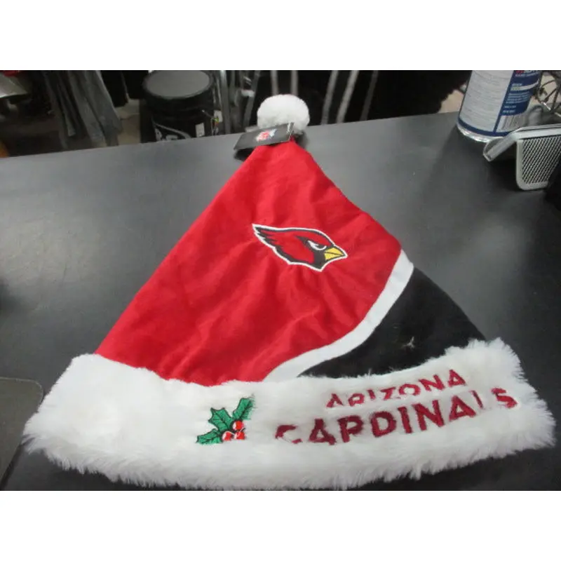 Used Cardinals Santa Hat