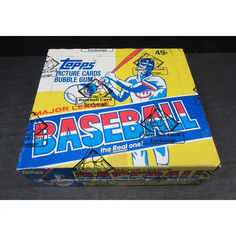 1984 Topps Baseball Unopened Cello Box (Authenticate)