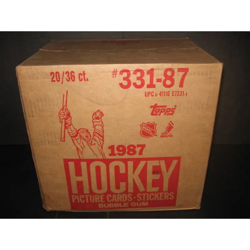 1987/88 Topps Hockey Unopened Wax Case (20 Box) (Authenticate)
