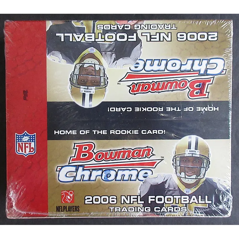 2006 Bowman Chrome Football Unopened Box (Retail) (24/3)
