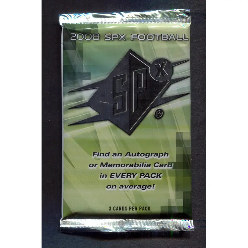 2008 Upper Deck SPx Football Unopened Pack (3)