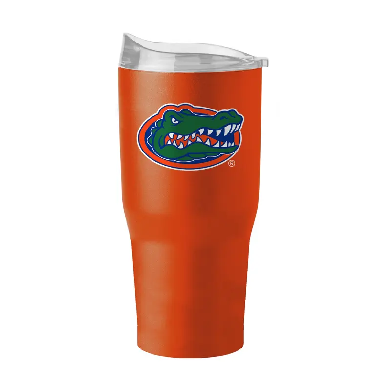 Florida 30oz White Flipside Powder Coat Tumbler