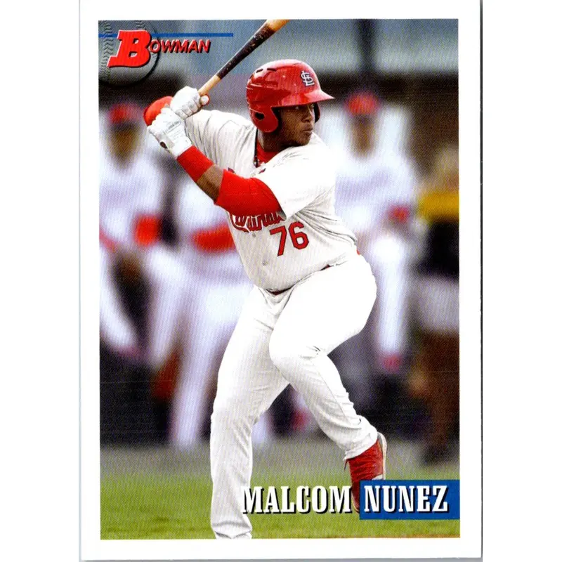 2021 Bowman Heritage Malcom Nunez #197