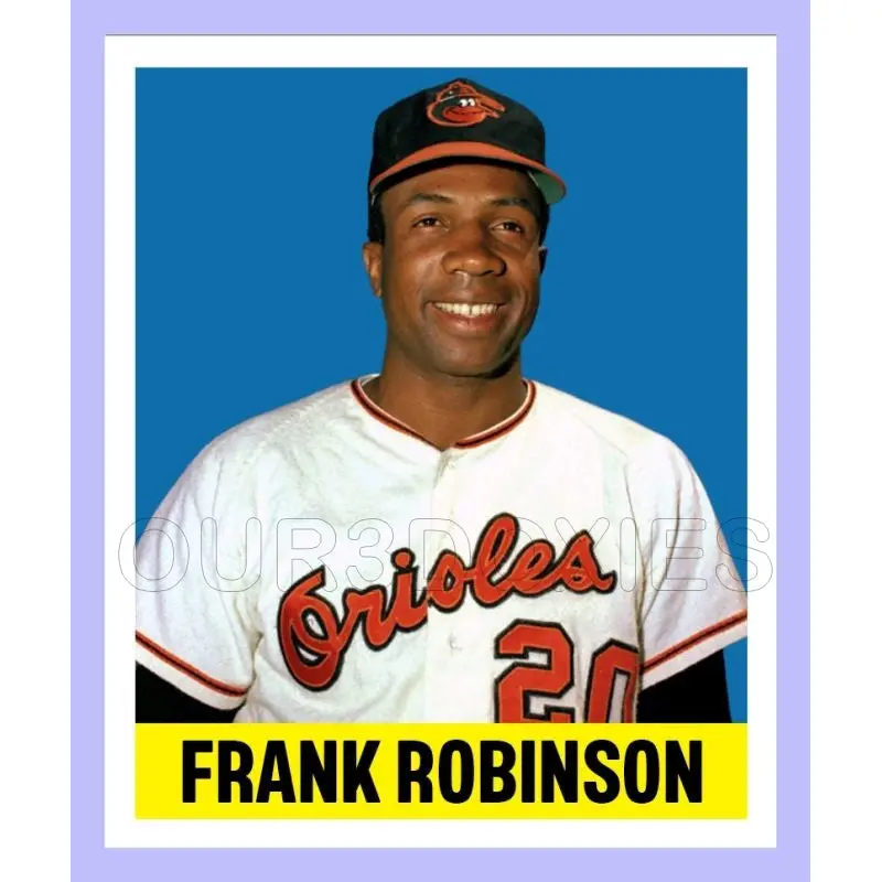 Frank Robinson 1948 Leaf Custom Card - 3971