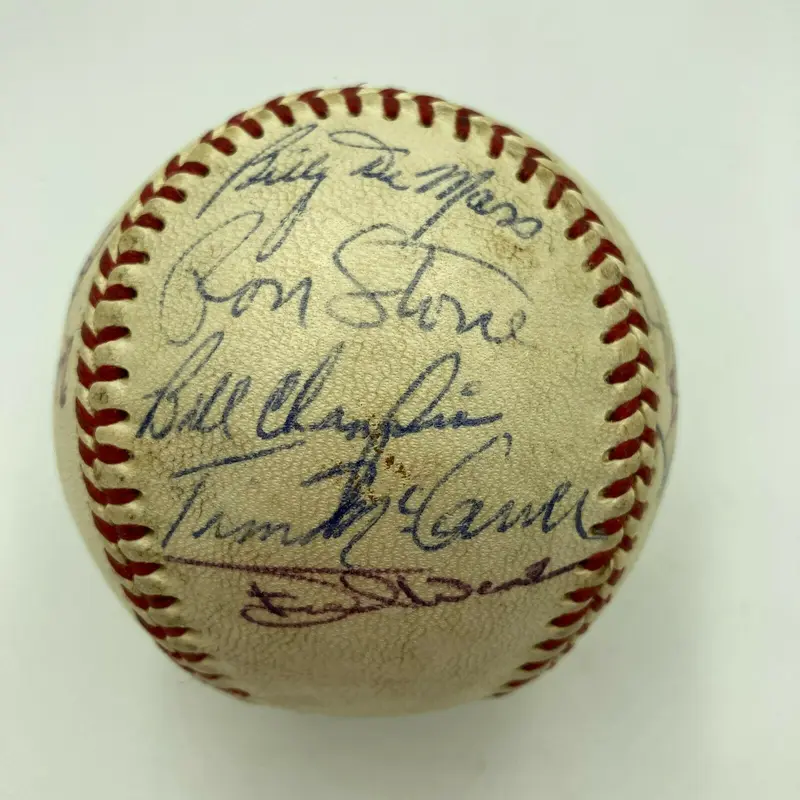 1970 Philadelphia Phillies Team Signed National League Baseball