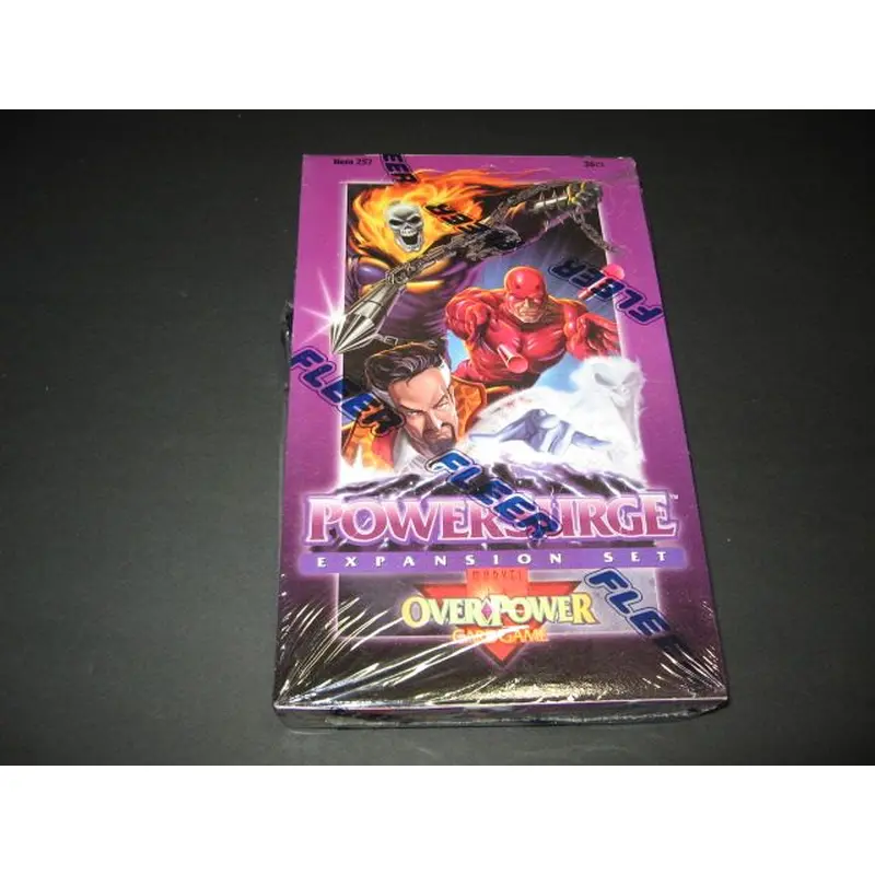 1995 Fleer Overpower Powersurge Expansion Set Box