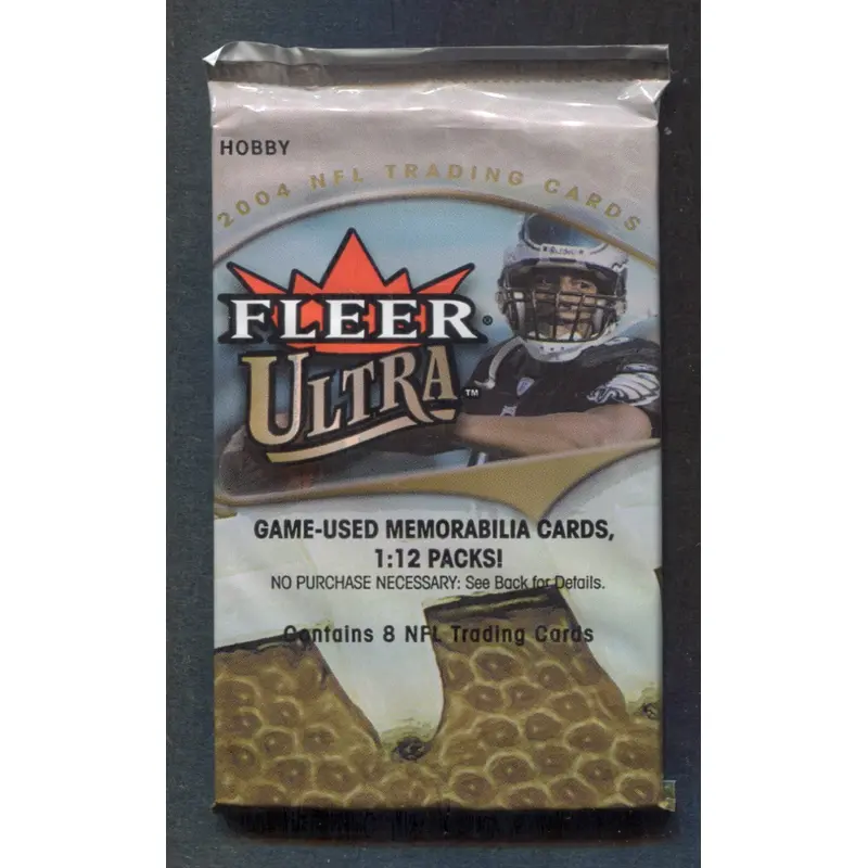 2004 Fleer Ultra Football Unopened Pack (Hobby) (8)
