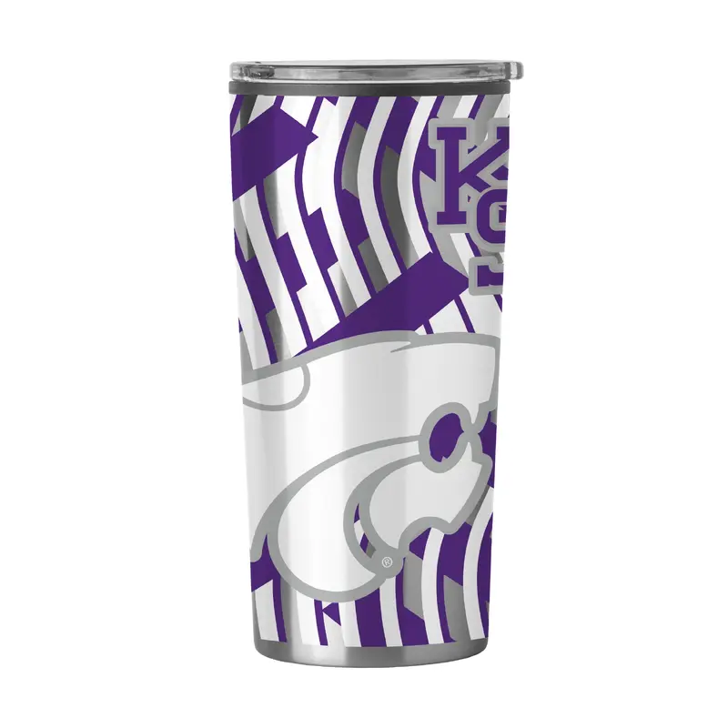 KS State 20oz Flex Plastic Wall Stainless