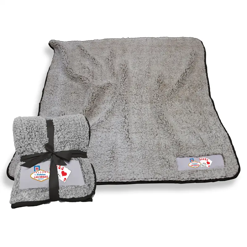 Las Vegas Souvenir Black Frosty Fleece