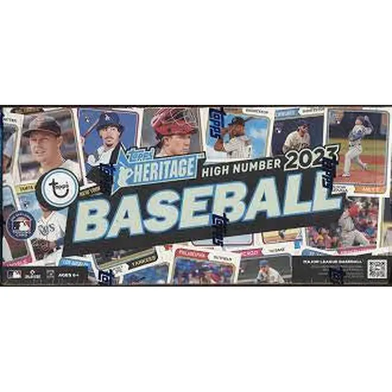 2023 Topps Heritage High Number Baseball Hobby Box