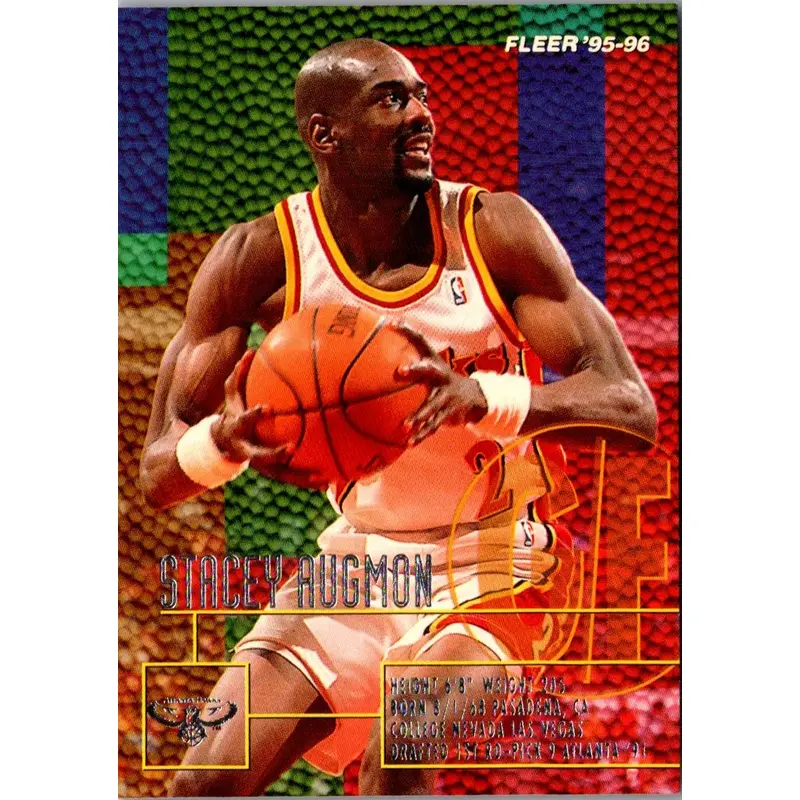 1995 Fleer Stacey Augmon #1