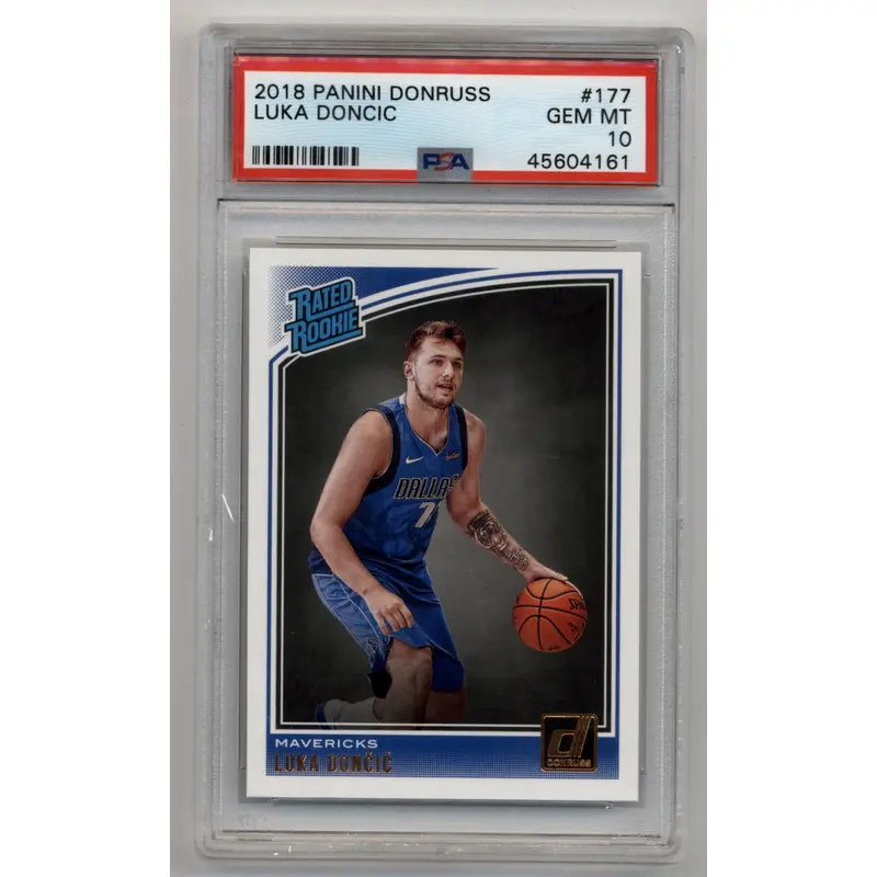 Luka Doncic 2018-19 Donruss Rookie #177 PSA 10 Gem Mint 4161