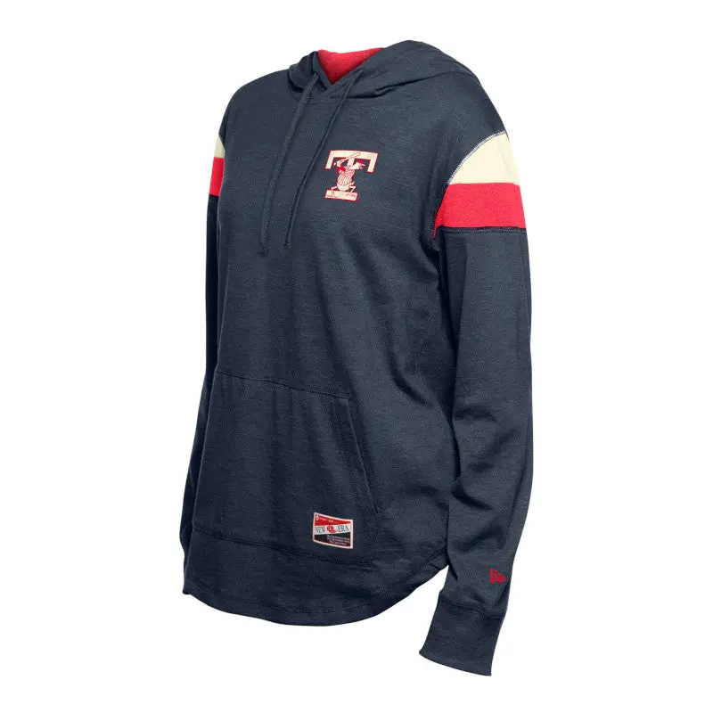 Toledo Mud Hens New Era Ladies Hooded Long Sleeve T