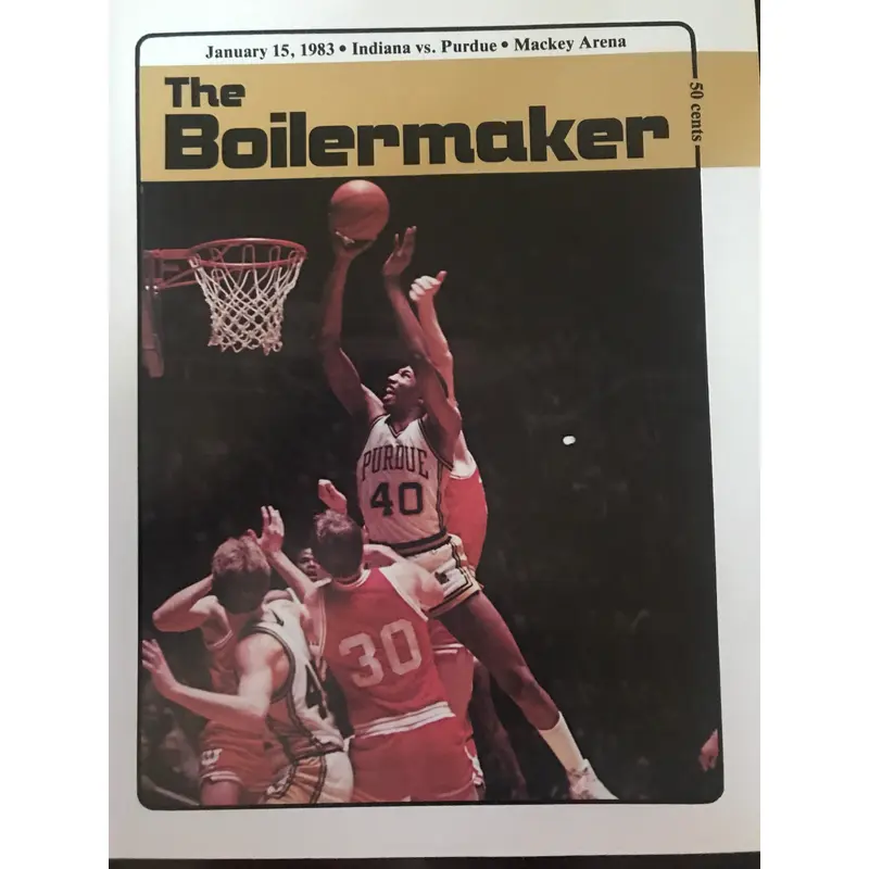 1983 Indiana University vs Purdue Basketball Program