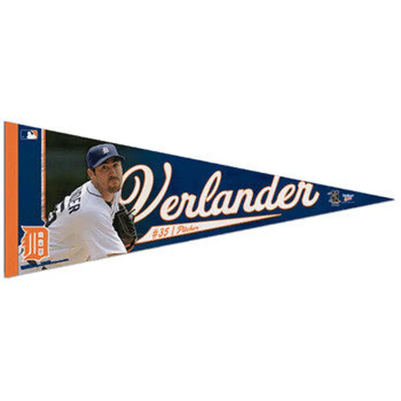 Justin Verlander Premium Felt Collector's Pennant (LE /2010) - Wincraft