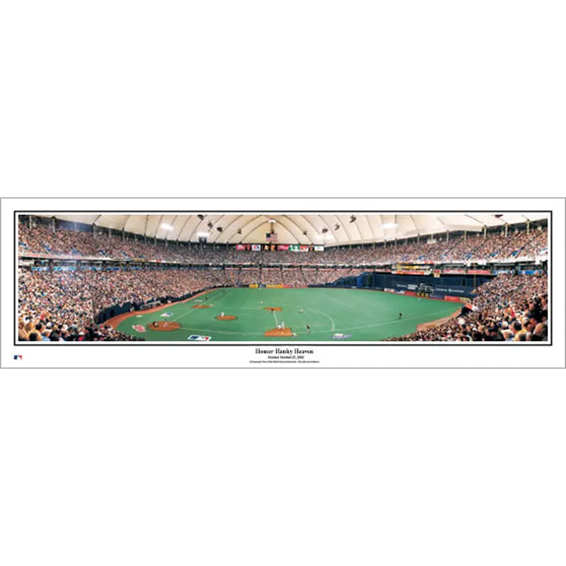Minnesota Twins "Homer Hanky Heaven" Metrodome Panoramic Poster Print - Everlasting