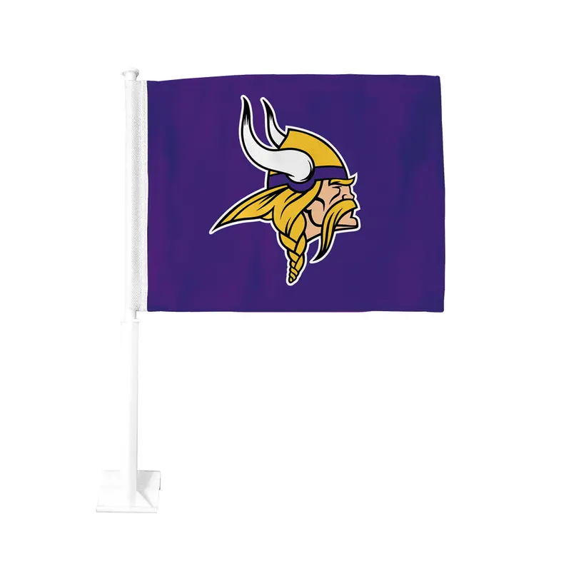 NFL Minnesota Vikings Double-Sided 11x15 Car Flag